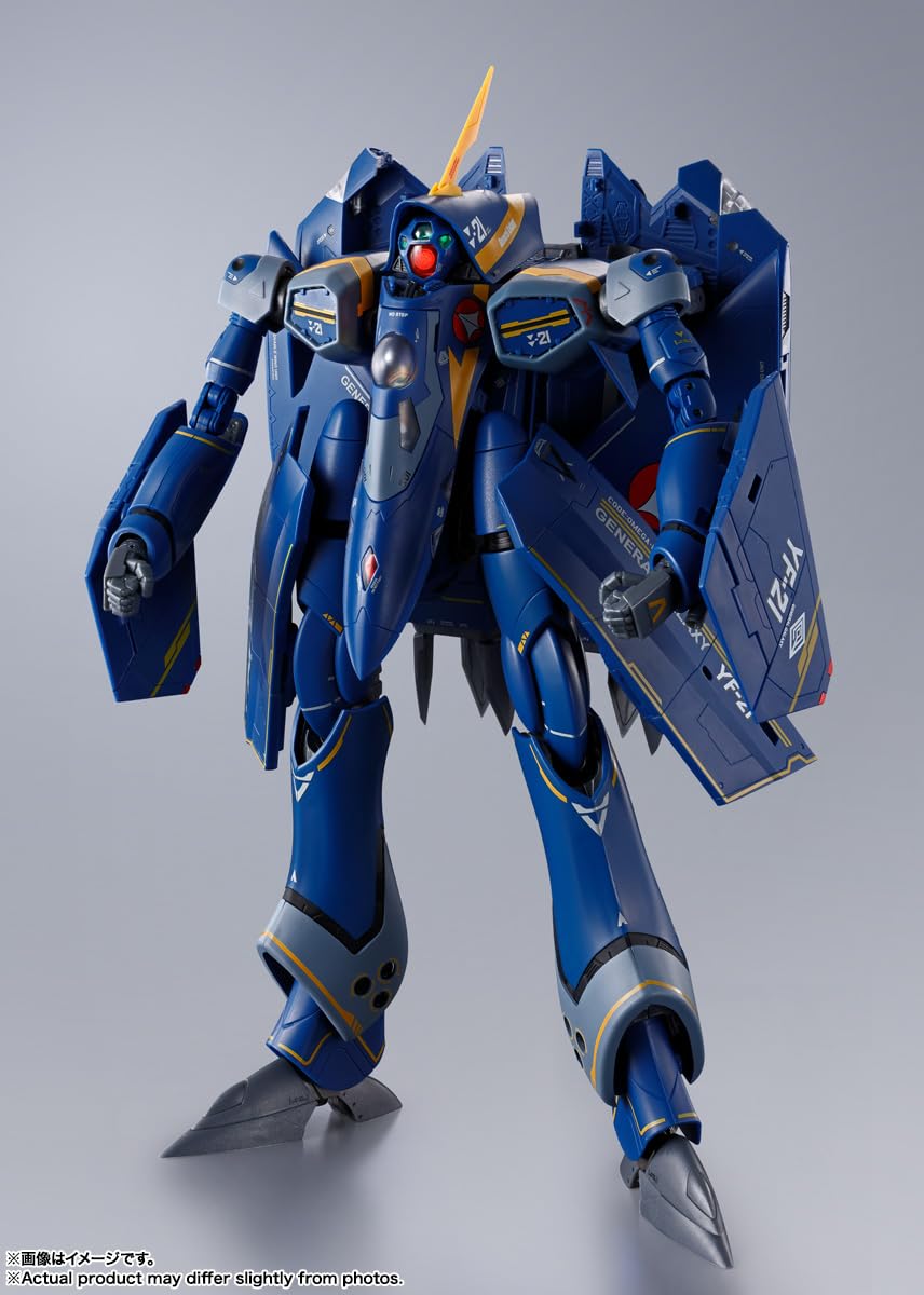 Bandai Spirits Dx Chogokin Macross Plus YF-21 Movable Figure 280mm Diecast & Painted PVC- Japan Figure Store - #1 Bring To You The Best Japanese Goods