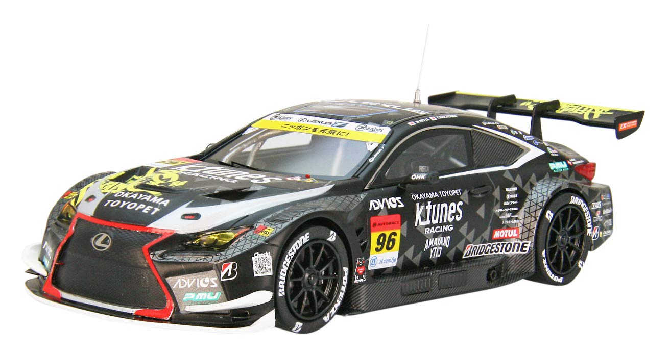 EBBRO 45651 K-Tunes Rc F Gt3 Gt300 No.96 Black1/43 Scale- Japan Figure Store - #1 Bring To You The Best Japanese Goods