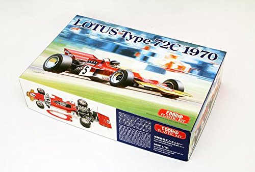 EBBRO 20001 Team Lotus Type 72C 1970 1/20 Scale Plastic Model Kit- Japan Figure Store - #1 Bring To You The Best Japanese Goods