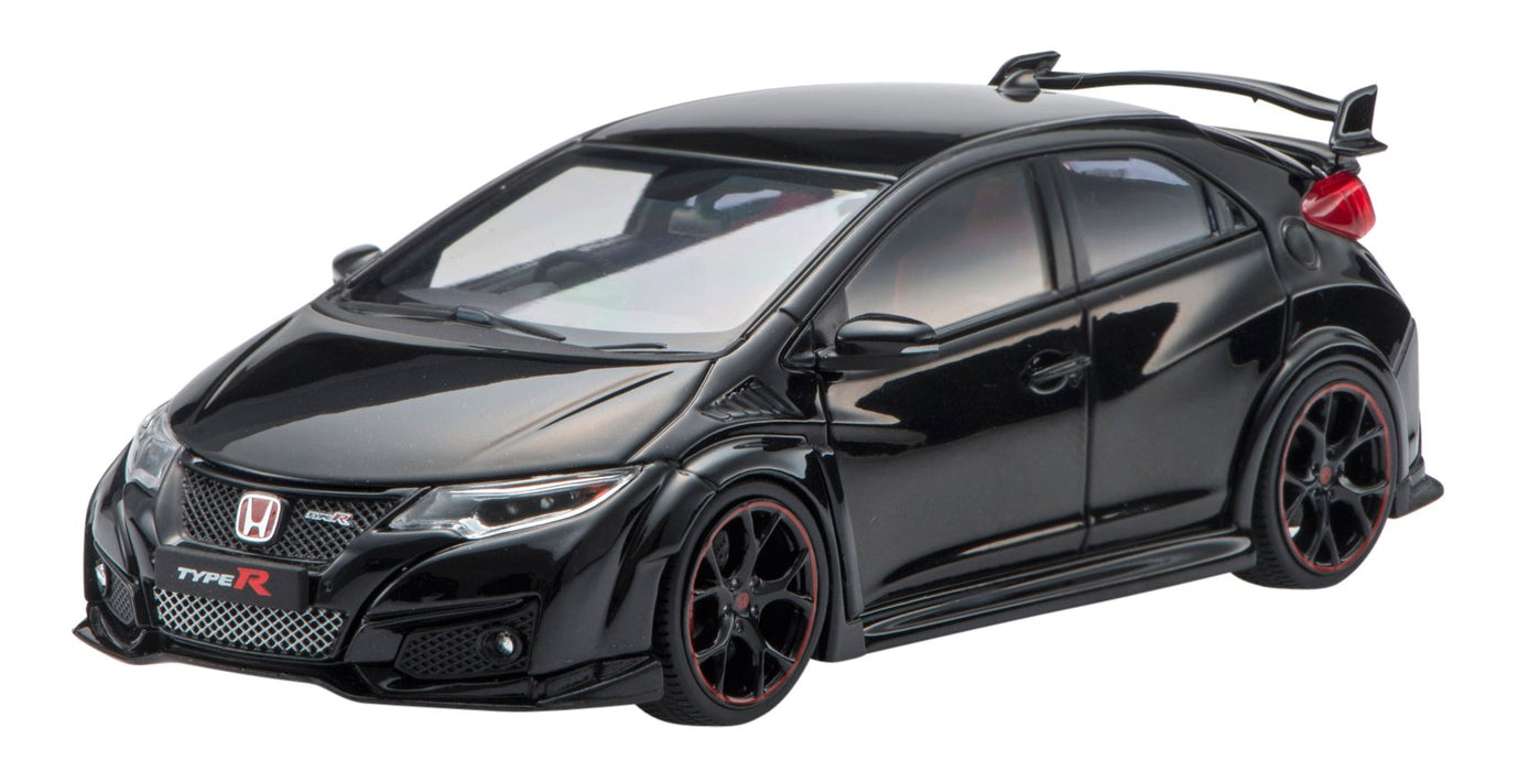 Ebro 1/43 Honda Civic Type R 2015 Crystal Black Pearl Finished Product- Japan Figure Store - #1 Bring To You The Best Japanese Goods