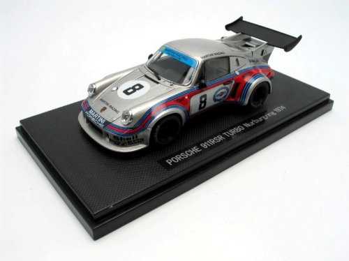 Ebro 1/43 Porsche 911 Rsr Turbo [Nürburgring] #8 Silver Finished Product- Japan Figure Store - #1 Bring To You The Best Japanese Goods