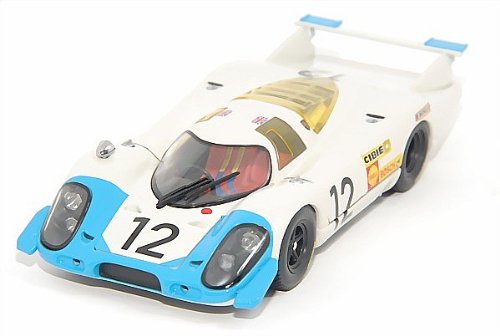 Ebro 1/43 Porsche 917 Long Tail Le Mans 1969 #12 White/Blue Finished Product- Japan Figure Store - #1 Bring To You The Best Japanese Goods