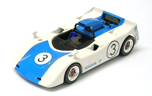 EBBRO - 43664 Toyota 7 Japanese Gp 1969 No.3 - White/Blue 1/43 Scale- Japan Figure Store - #1 Bring To You The Best Japanese Goods