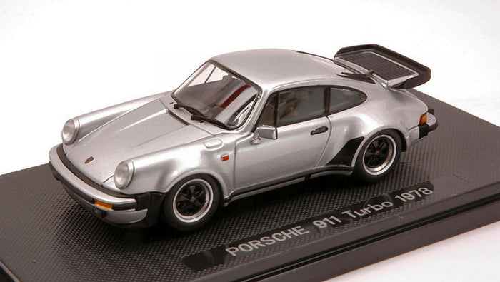 EBBRO - 44141 Porsche 911 Turbo 1978 Silver 1/43 Scale- Japan Figure Store - #1 Bring To You The Best Japanese Goods