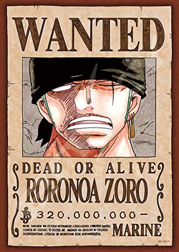 Ensky 208 Piece Jigsaw Puzzle One Piece Wanted Book Roronoa Zoro (18.2X25.7Cm)- Japan Figure Store - #1 Bring To You The Best Japanese Goods