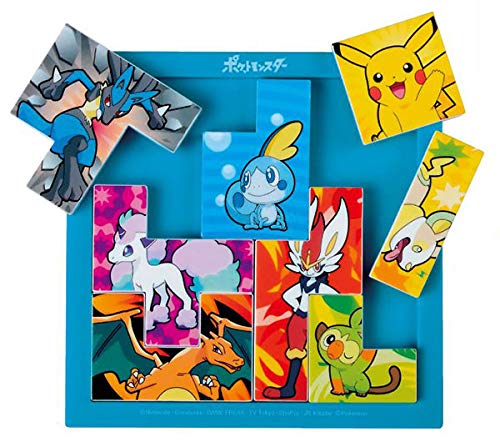 Ensky 8 Piece Tile Puzzle Pokemon Tp-05 Pokemon- Japan Figure Store - #1 Bring To You The Best Japanese Goods