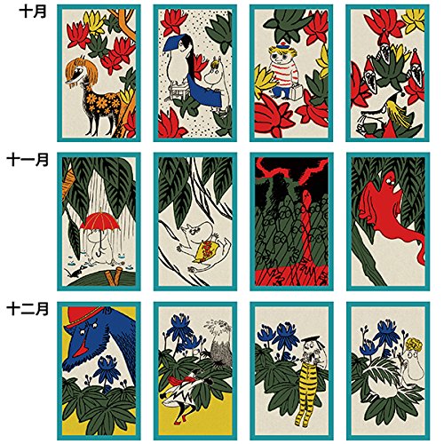 ENSKY 379452 Japanese Playing Cards Hanafuda The Moomins- Japan Figure Store - #1 Bring To You The Best Japanese Goods