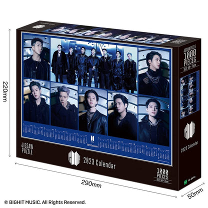 Epoch 1000Pc Jigsaw Puzzle Bts Calendar Japan 13-044 W/ Glue & Spatula (50X75Cm)- Japan Figure Store - #1 Bring To You The Best Japanese Goods