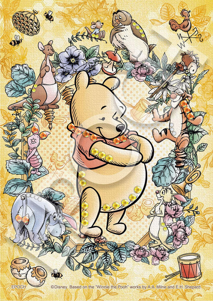 Epoch 108pc Winnie The Pooh Sweet Afternoon Jigsaw Puzzle 18.2x25.7cm- Japan Figure Store - #1 Bring To You The Best Japanese Goods