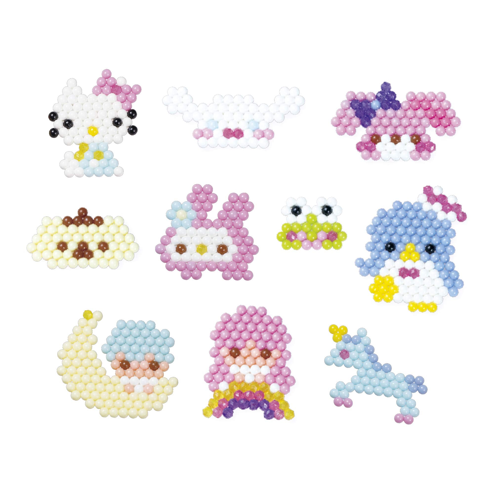 Epoch Aq-S78 Sanrio Characters Pastel Full Set Aqua Beads- Japan Figure Store - #1 Bring To You The Best Japanese Goods