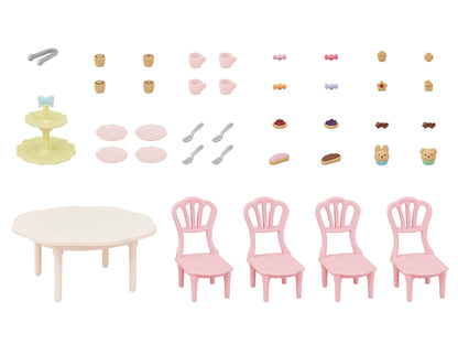 Epoch Sylvanian Families Sweets Party Set Furniture Ka-426 Multicolor- Japan Figure Store - #1 Bring To You The Best Japanese Goods
