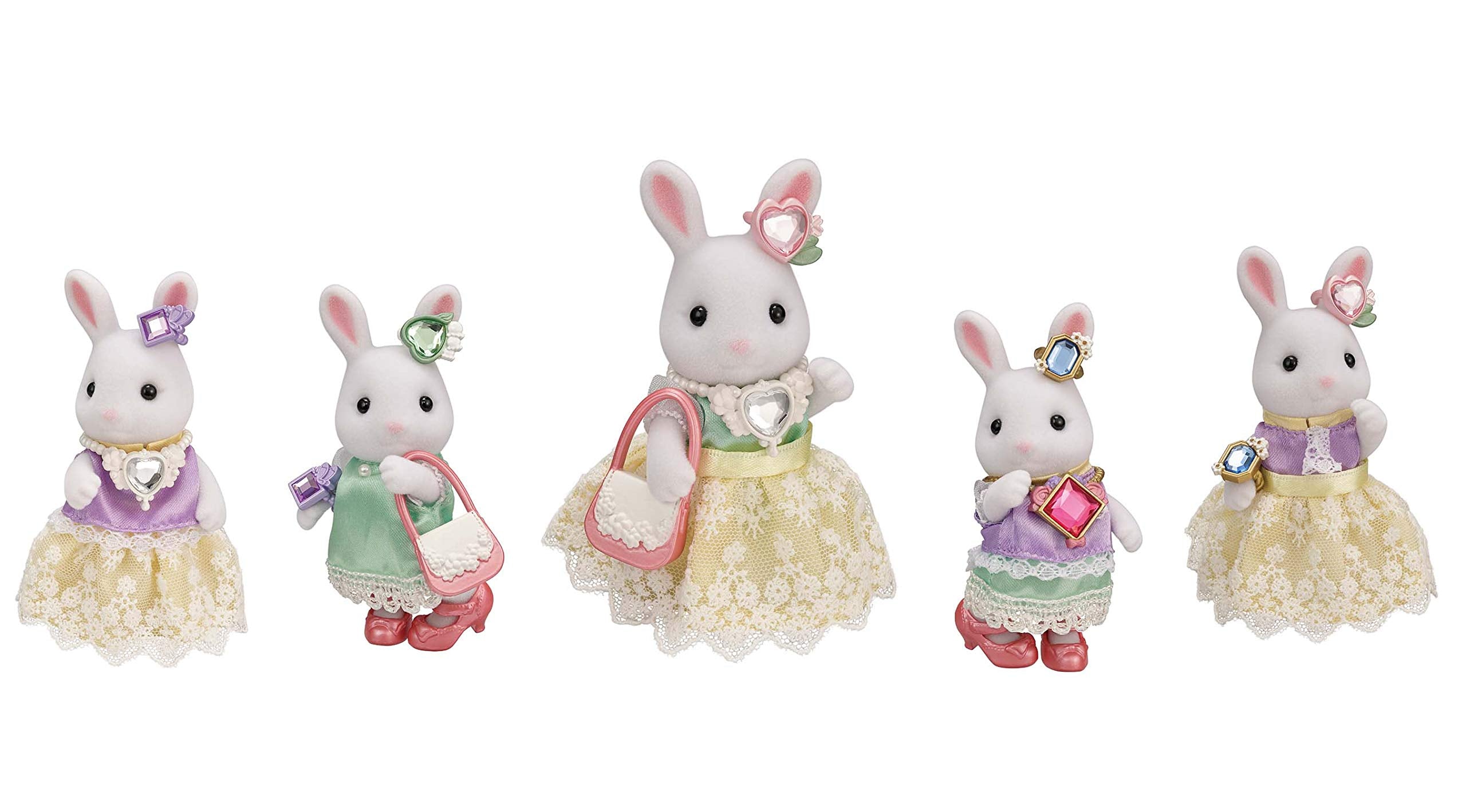 Epoch Sylvanian Families Town Fashion Coordination Glitter Jewelry Set TVS-14- Japan Figure Store - #1 Bring To You The Best Japanese Goods