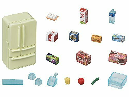 Epoch Sylvanian Families Furniture Refrigerator Set Five-door- Japan Figure Store - #1 Bring To You The Best Japanese Goods