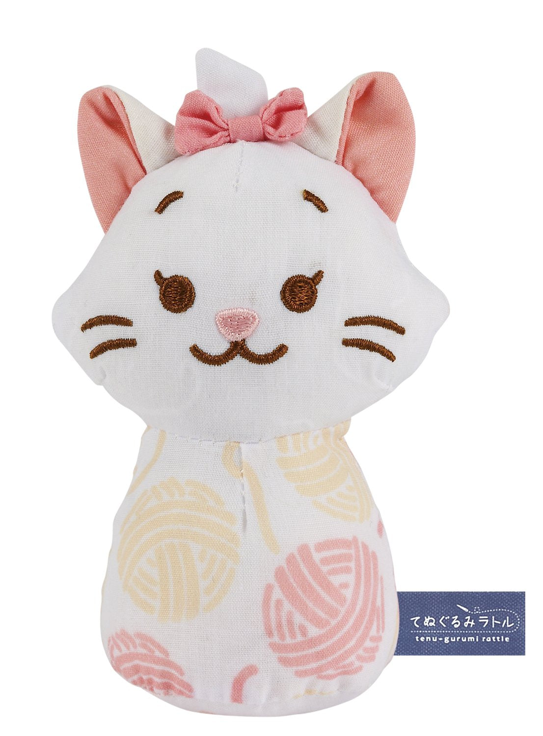 Eyeup Disney Plush Doll Rattle Marie- Japan Figure Store - #1 Bring To You The Best Japanese Goods