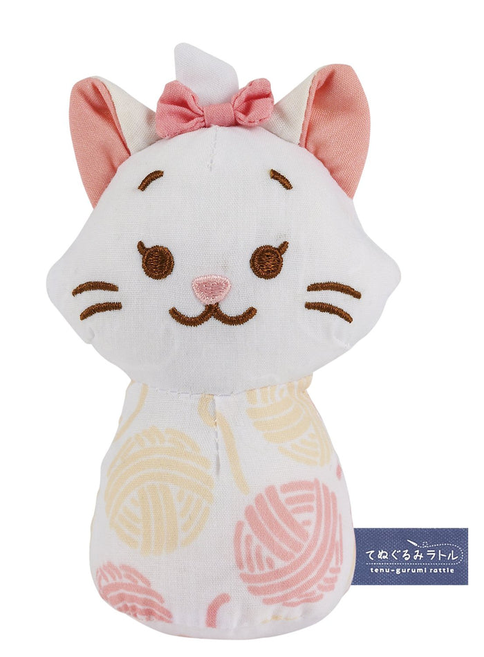 Eyeup Disney Plush Doll Rattle Marie- Japan Figure Store - #1 Bring To You The Best Japanese Goods