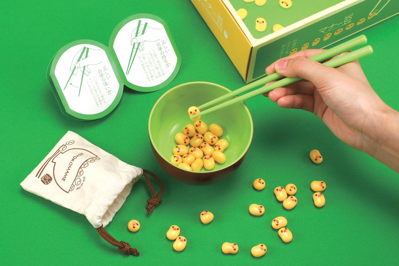 Eyeup Learning Chopstick Manners Bean Game- Japan Figure Store - #1 Bring To You The Best Japanese Goods
