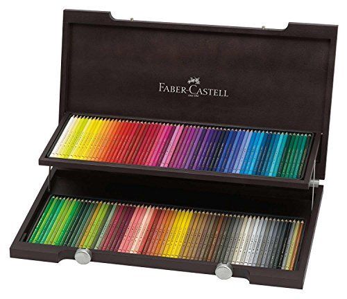 Farber Castel Polychromos Colored Pencils 120 Color Set Wooden Box 110013- Japan Figure Store - #1 Bring To You The Best Japanese Goods