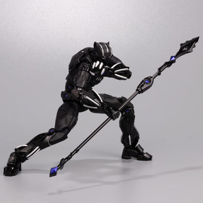 Fighting Armor Black Panther Non-Scale Abs Diecast Pre-Painted Action Figure- Japan Figure Store - #1 Bring To You The Best Japanese Goods