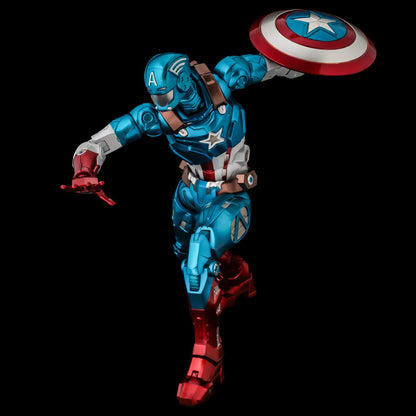 Fighting Armor Captain America (Resale) Non-Scale Abs Die-Cast Painted Finished Product Action Figure- Japan Figure Store - #1 Bring To You The Best Japanese Goods