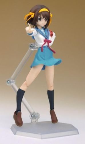 Figma 002 The Melancholy Of Haruhi Suzumiya Haruhi School Uniform Ver. Figure- Japan Figure Store - #1 Bring To You The Best Japanese Goods