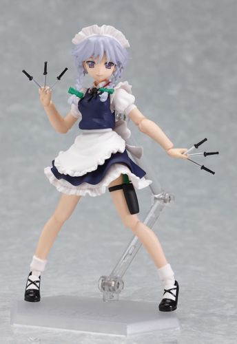 Figma 076 Touhou Project Maid Of The Scarlet Devil Mansion Sakuya Izayoi Figure- Japan Figure Store - #1 Bring To You The Best Japanese Goods