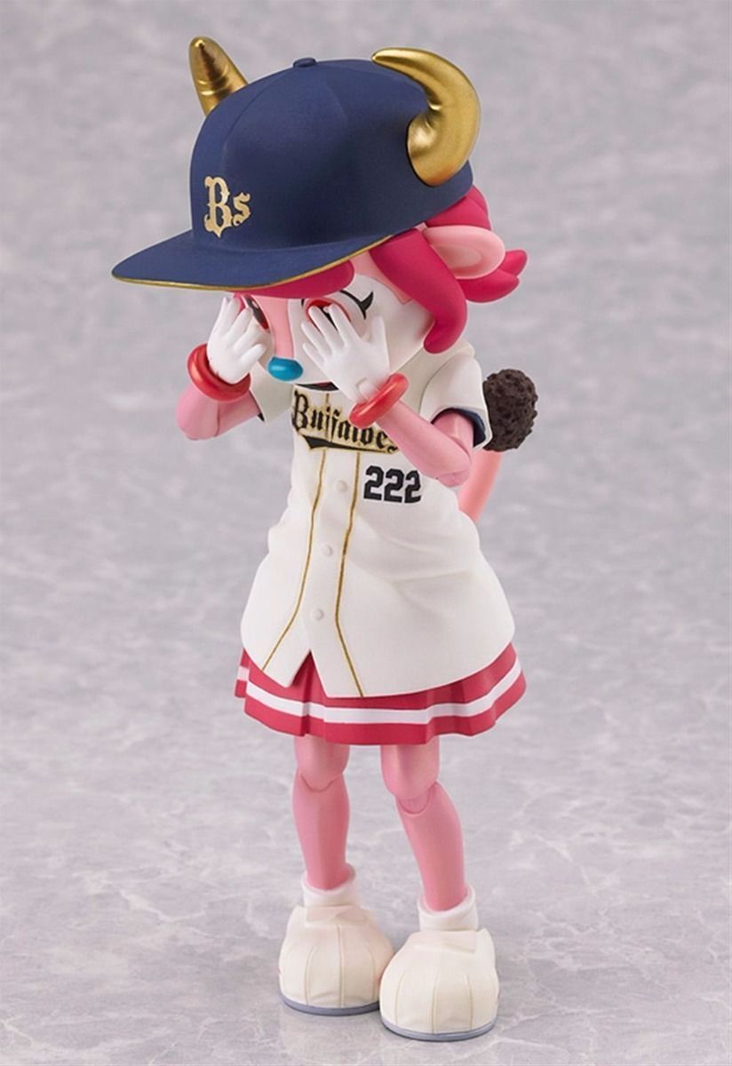 Figma 141 Orix Buffaloes' Official Mascot Buffalo Bell Action Figure Max Factory- Japan Figure Store - #1 Bring To You The Best Japanese Goods