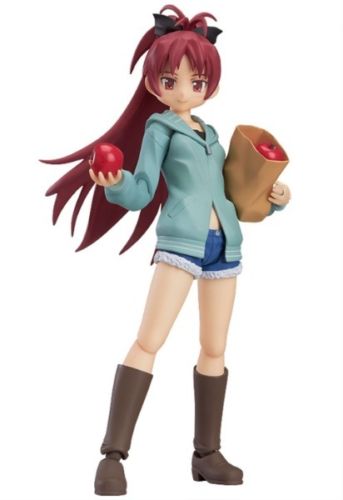 Figma 190 Puella Magi Madoka Magica The Movie Kyouko Sakura: Casual Ver. Figure - Japan Figure