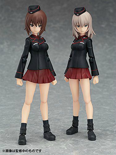 Figma 332 Girls Und Panzer Maho Nishizumi & Erika Itsumi Set Figure Max Factory- Japan Figure Store - #1 Bring To You The Best Japanese Goods