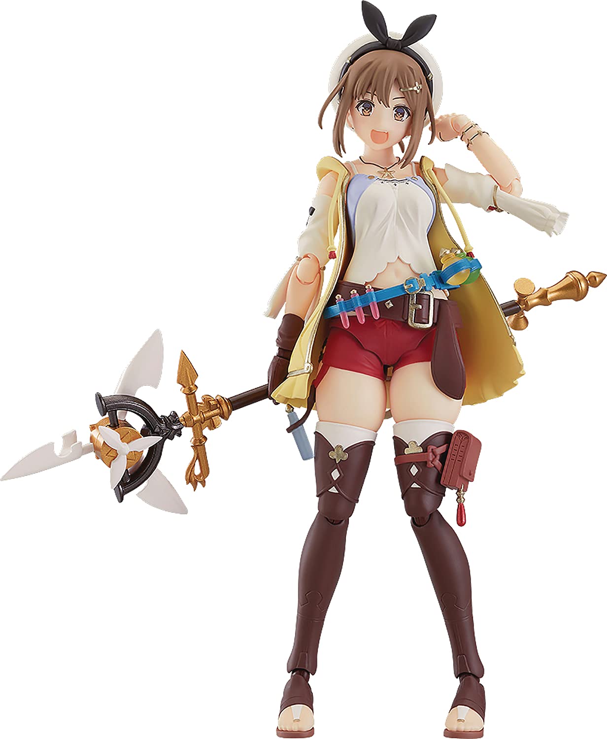 Figma Atelier Ryza Ever Darkness And Secret Hideout Ryzarin Stout Non-Scale Abs Pvc Pre-Painted Action Figure M06775- Japan Figure Store - #1 Bring To You The Best Japanese Goods
