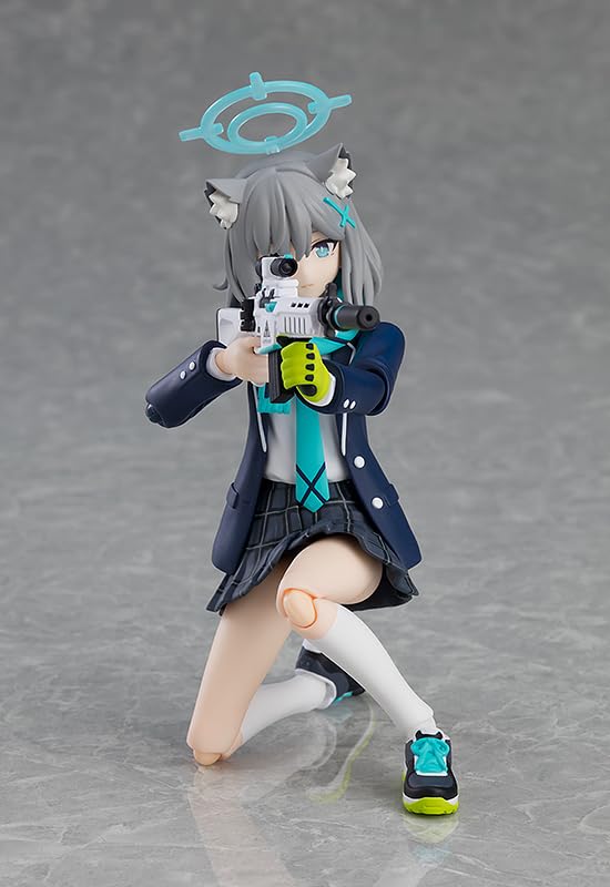 Max Factory Figma Shiroko Sand Wolf - Blue Archive Non-Scale Movable Figure- Japan Figure Store - #1 Bring To You The Best Japanese Goods