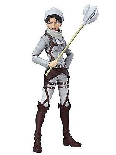 Figma Ex-020 Attack On Titan Levi Cleaning Ver. Max Factory - Japan Figure