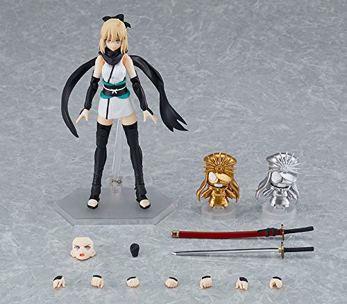 Max Factory Figma Fate Grand Order Saber Soji Okita - Non-scale Abs & Pvc Pre-painted Movable Figure- Japan Figure Store - #1 Bring To You The Best Japanese Goods