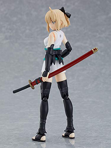 Max Factory Figma Fate Grand Order Saber Soji Okita - Non-scale Abs & Pvc Pre-painted Movable Figure- Japan Figure Store - #1 Bring To You The Best Japanese Goods