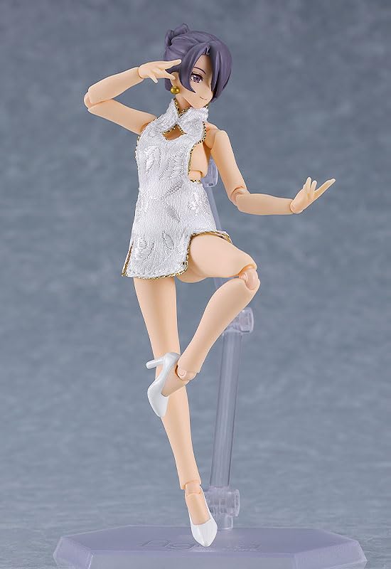 Max Factory Figma Mika White China Dress Miniskirt Figure- Japan Figure Store - #1 Bring To You The Best Japanese Goods