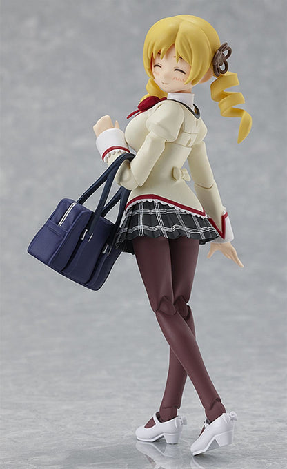 Max Factory Figma Tomoe Mami Uniform Ver: Painted Movable Figure from Puella Magi Madoka Magica- Japan Figure Store - #1 Bring To You The Best Japanese Goods