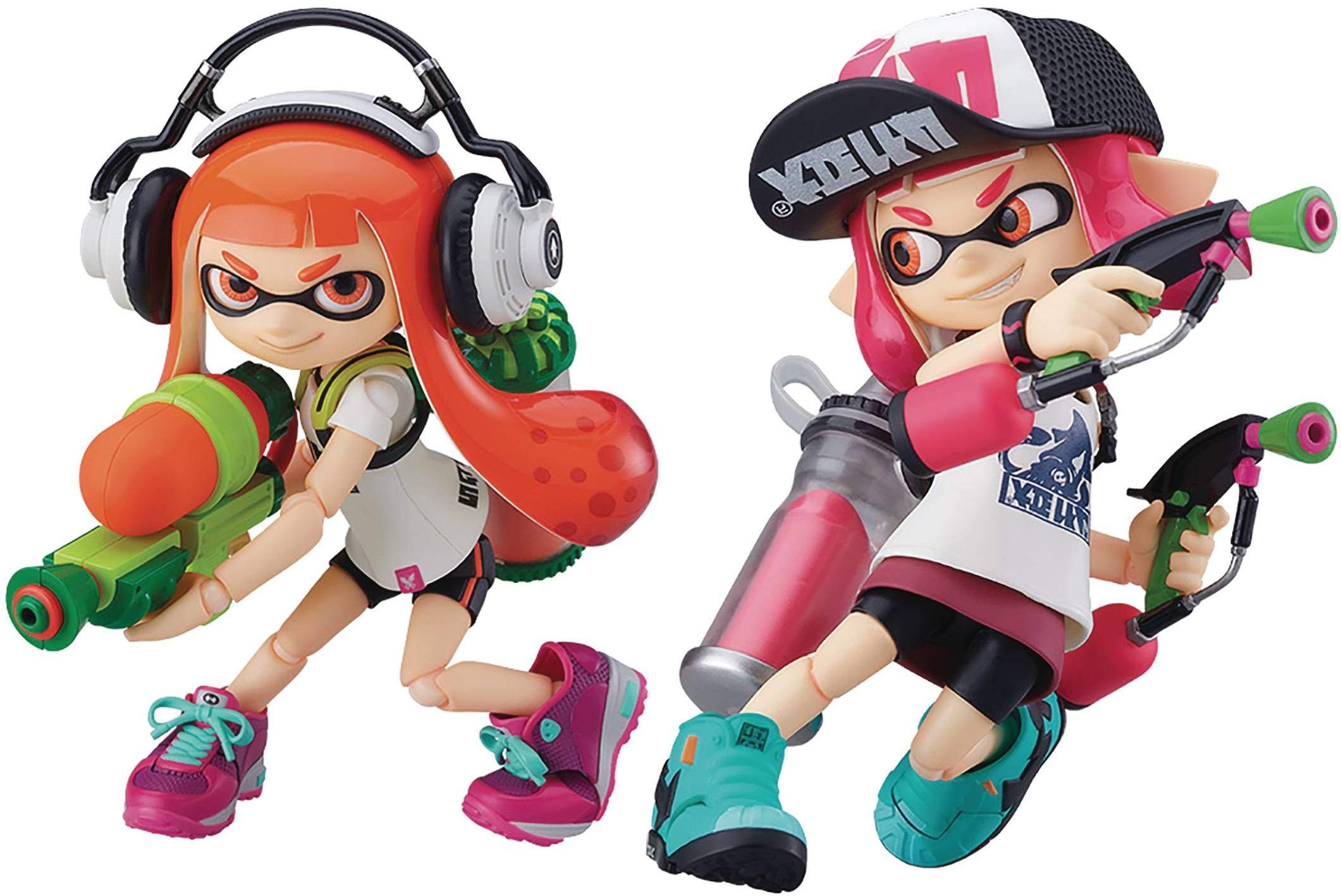 Good Smile Figma 400-Dx Splatoon Girl: Dx Edition Splatoon / Splatoon 2- Japan Figure Store - #1 Bring To You The Best Japanese Goods