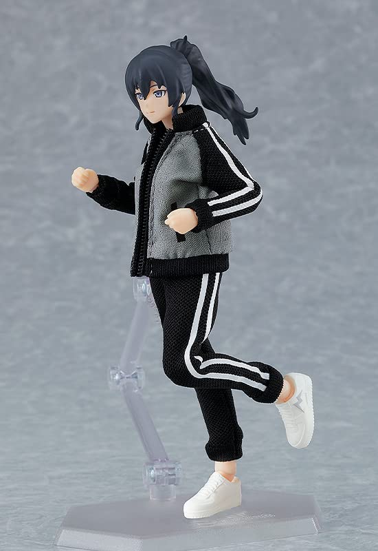 Max Factory Japan Figma Styles Female Body Makoto With Jersey Setup & Skirt Coordination Non-Scale Figure- Japan Figure Store - #1 Bring To You The Best Japanese Goods