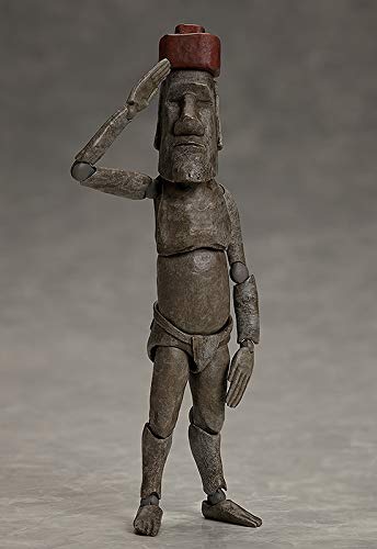 Freeing Figma Moai (The Table Museum) Japanese Painted Pvc Non-Scale Figures- Japan Figure Store - #1 Bring To You The Best Japanese Goods