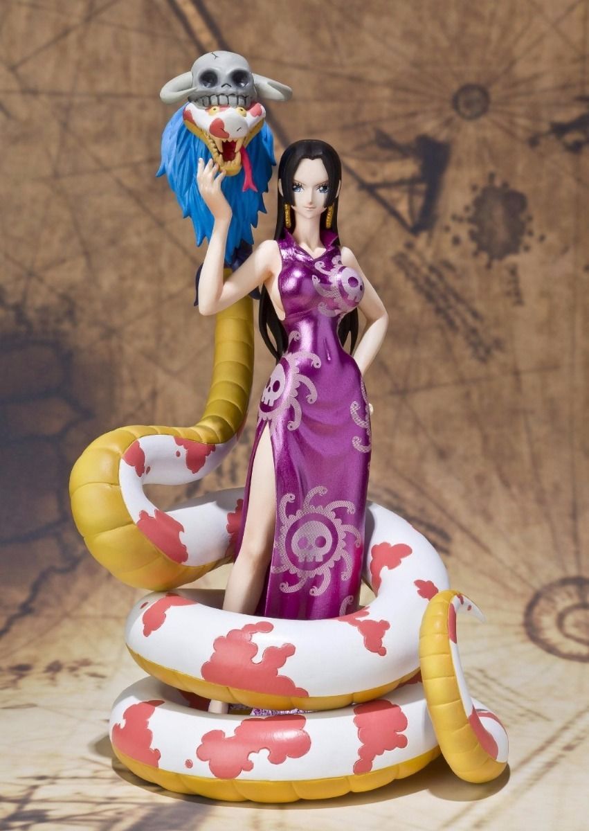 Figuarts Zero One Piece Boa Hancock & Salome Pvc Figure Bandai Tamahii Nations- Japan Figure Store - #1 Bring To You The Best Japanese Goods