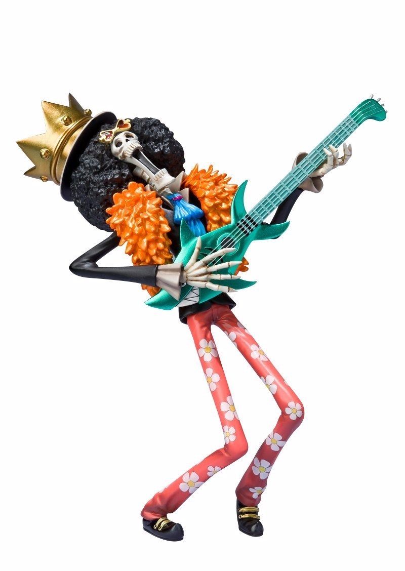 Figuarts Zero One Piece Brook World Ver Pvc Figure Bandai - Japan Figure