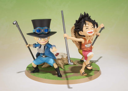 Figuarts Zero One Piece Luffy Ace Sabo Pvc Abs Pre-Painted Figure 90Mm - Bandai Spirits Japan- Japan Figure Store - #1 Bring To You The Best Japanese Goods