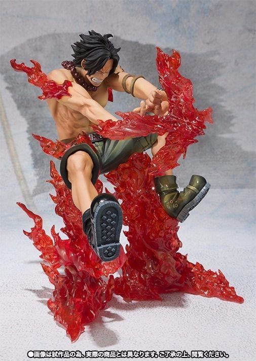 Figuarts Zero One Piece Portgas D Ace Battle Ver Crossfire Pvc Figure Bandai- Japan Figure Store - #1 Bring To You The Best Japanese Goods