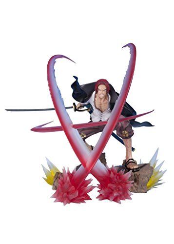 Figuarts Zero One Piece Shanks Haoshoku Haki Pvc Figure Bandai - Japan Figure