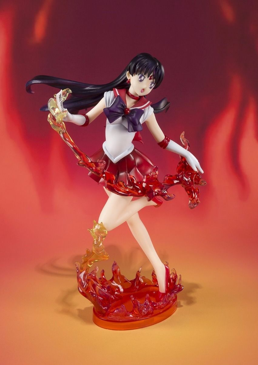 Figuarts Zero Sailor Moom Sailor Mars 1/8 Pvc Figure Bandai Tamashii Nations- Japan Figure Store - #1 Bring To You The Best Japanese Goods