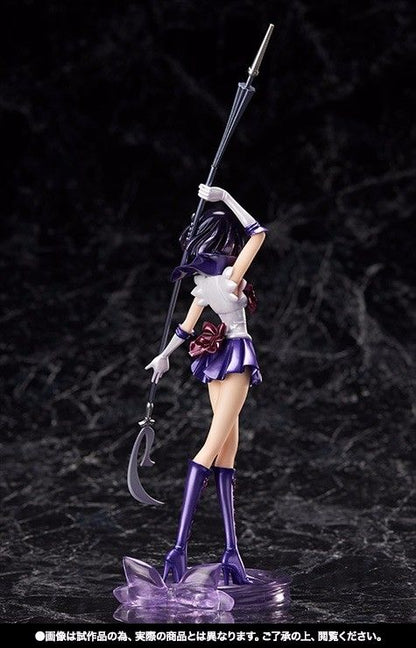 Figuarts Zero Sailor Moon Crystal Sailor Saturn Pvc Figure Bandai- Japan Figure Store - #1 Bring To You The Best Japanese Goods