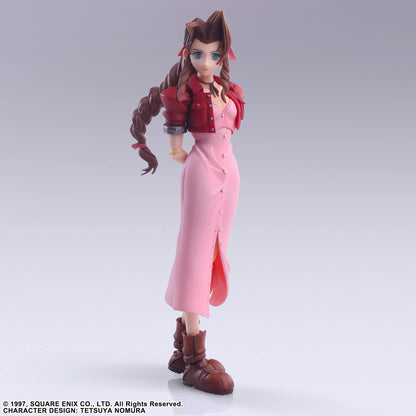 Final Fantasy Vii Bring Arts Aerith Gainsborough Pvc Painted Action Figure- Japan Figure Store - #1 Bring To You The Best Japanese Goods