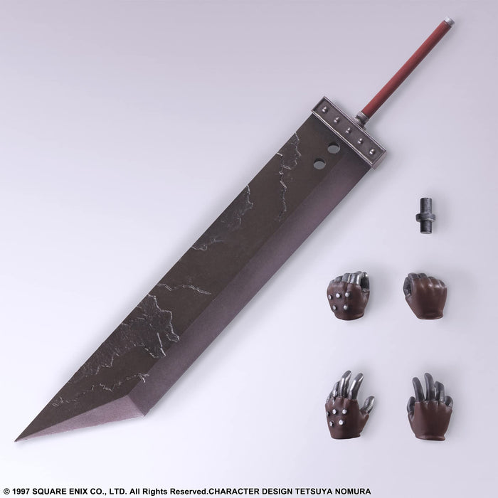 Square Enix Final Fantasy VII Bring Arts Cloud Strife PVC Painted Action Figure- Japan Figure Store - #1 Bring To You The Best Japanese Goods