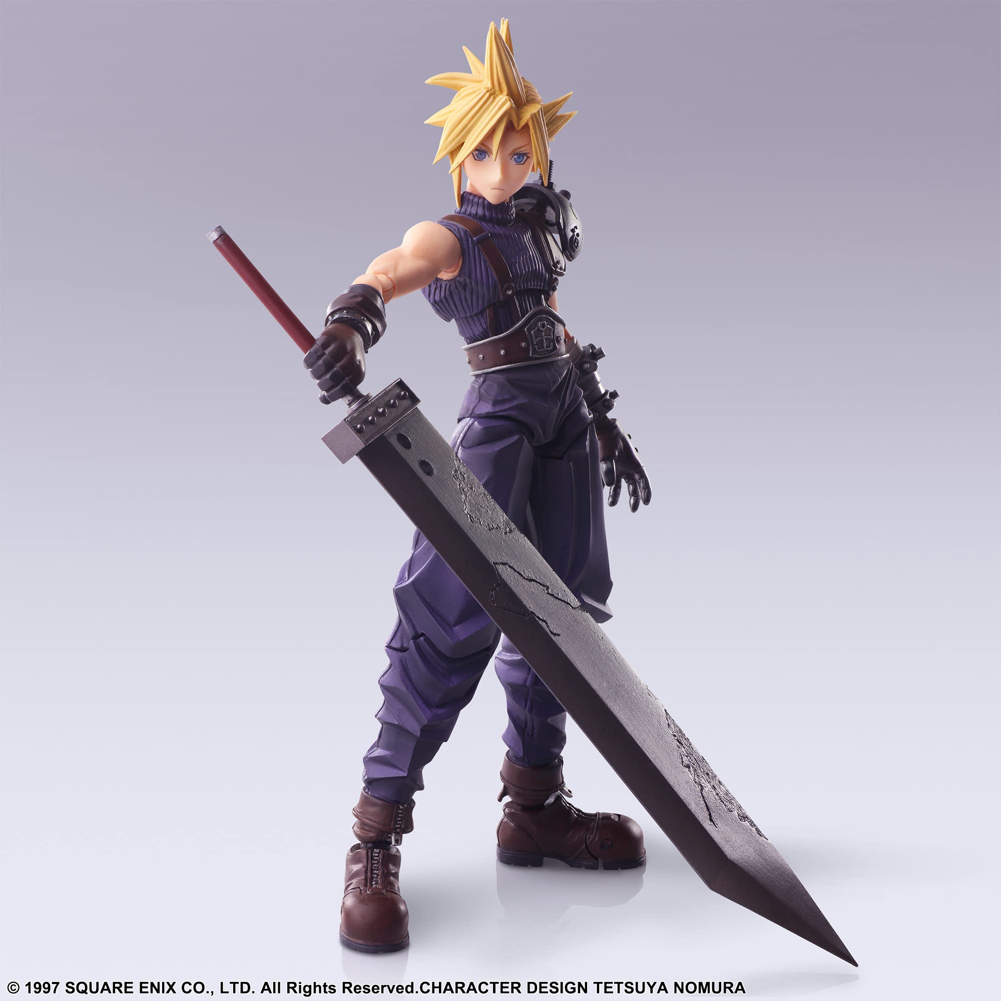 Square Enix Final Fantasy VII Bring Arts Cloud Strife PVC Painted Action Figure- Japan Figure Store - #1 Bring To You The Best Japanese Goods