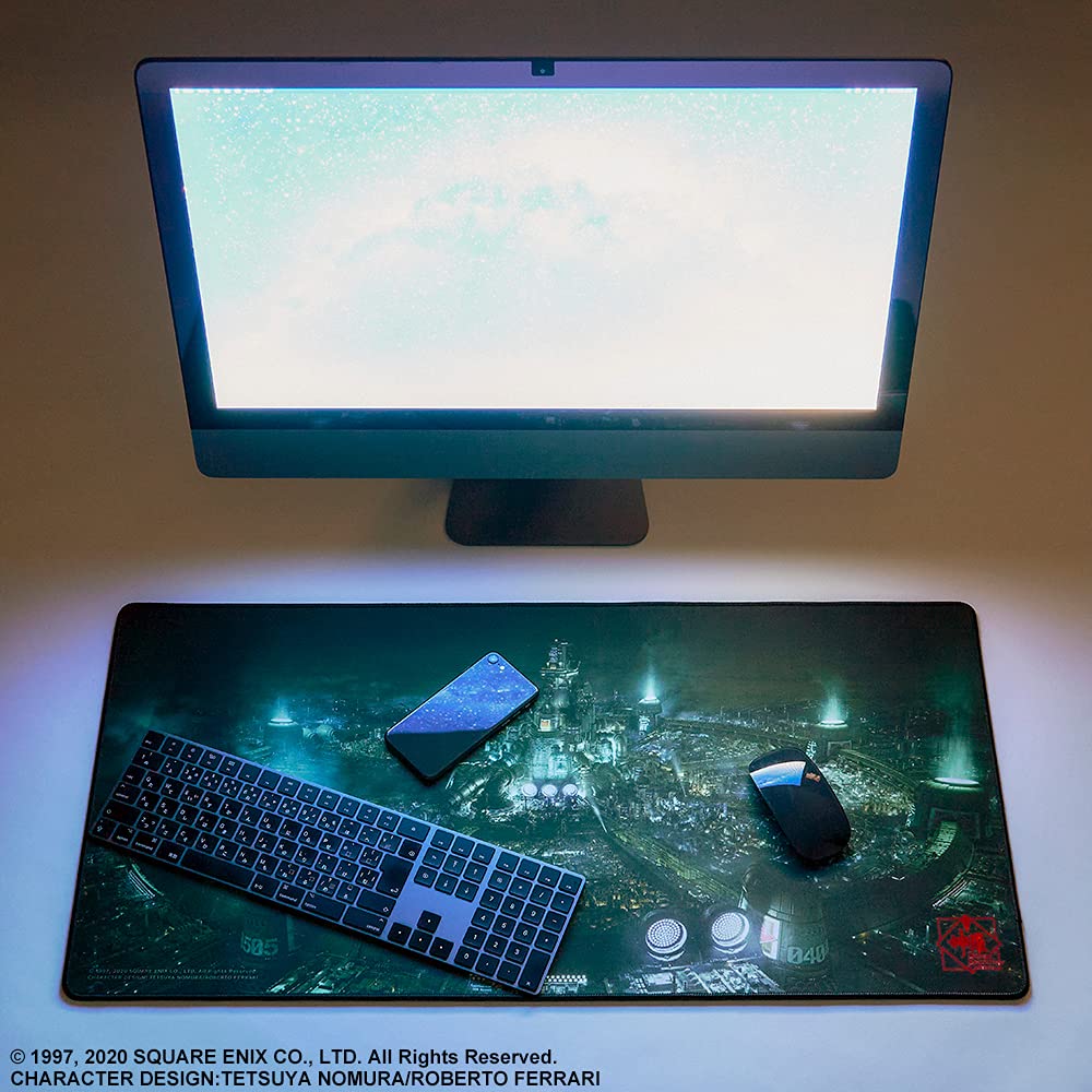Square Enix Final Fantasy VII Remake Gaming Mouse Pad Midgar- Japan Figure Store - #1 Bring To You The Best Japanese Goods