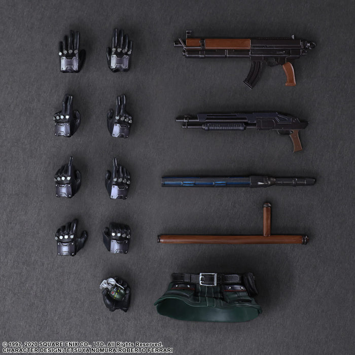 Square Enix Final Fantasy VII Remake Kai Advanced Motorcycle Guard & Bike Set Japan Toy Figure- Japan Figure Store - #1 Bring To You The Best Japanese Goods